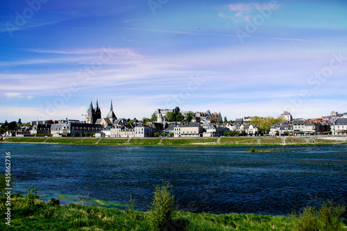 view of the Loire Valley castle  France