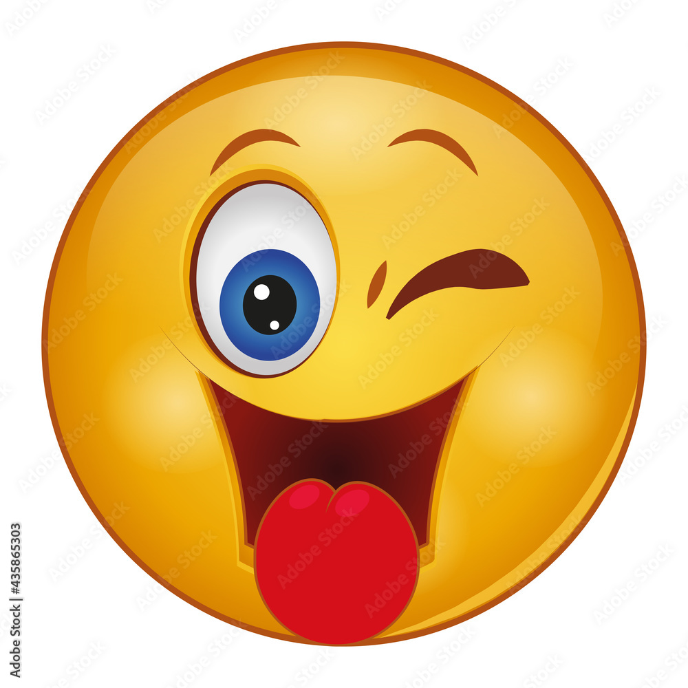 Gradient style emoji cheeky. Gradient style emoji cheeky.