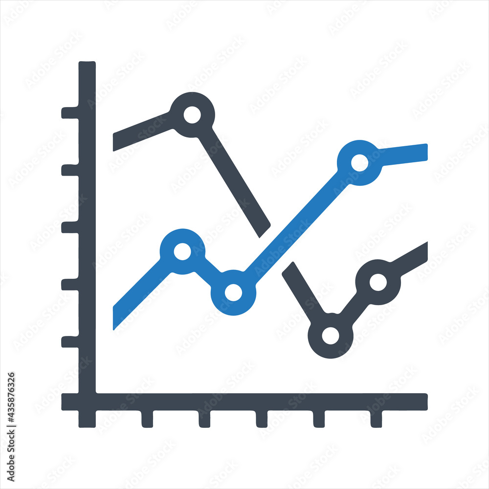 Finance report icon, vector and glyph Finance report icon, vector and glyph