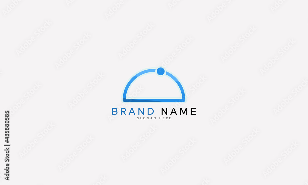 Initial D Logo Illustration Rainbow Gradient Colorful Style. Initial D Logo Illustration Rainbow Gradient Colorful Style.
