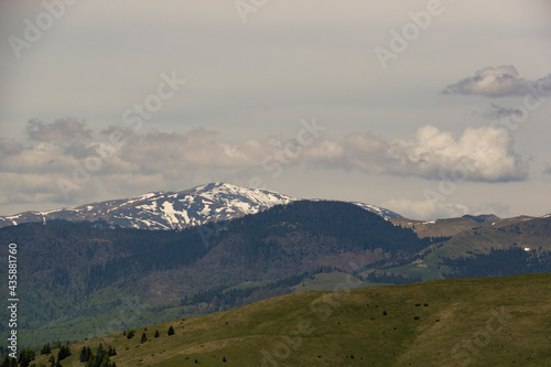 Bucegi mountains from Secarie