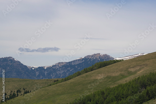 Bucegi mountains from Secarie