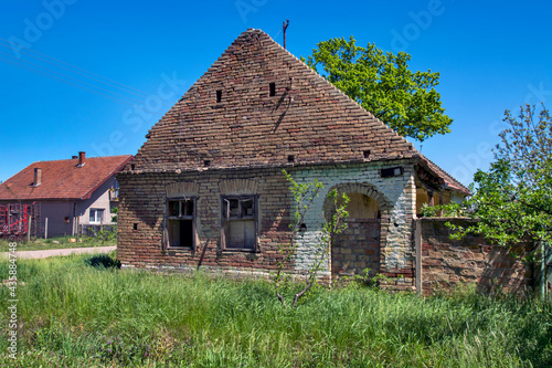 Ruin of the old country house