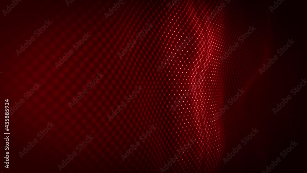 Abstract Network Mesh Waving Fx Background Loop/ 4k animation of an abstract fractal digital mesh background with blur focus seamless looping Abstract Network Mesh Waving Fx Background Loop/ 4k animation of an abstract fractal digital mesh background with blur focus seamless looping