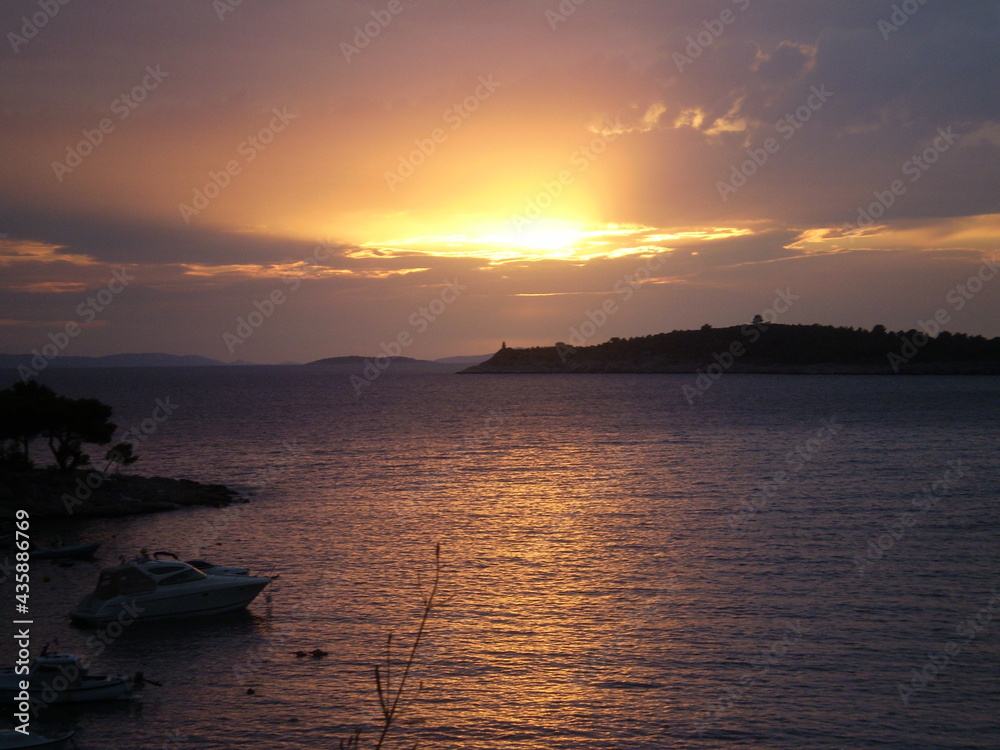 Sunset in Croatia