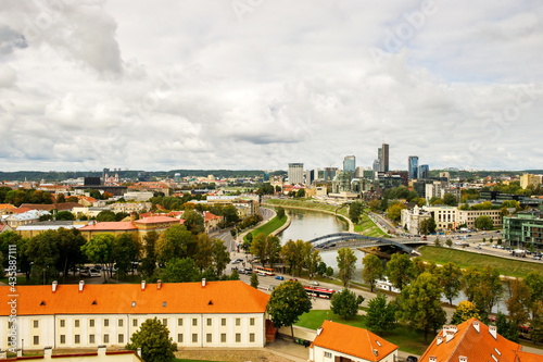 Panorama of Vilnius, Lithuania