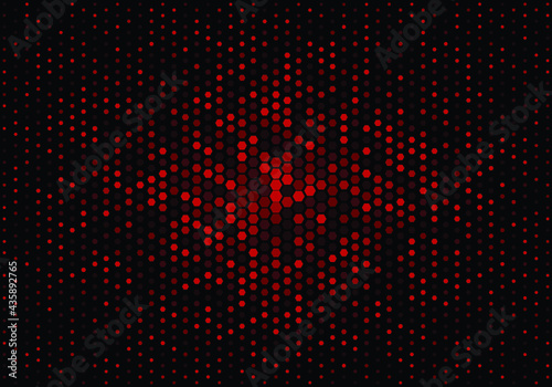 Abstract Technology background Halftone gradient background