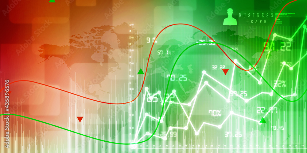 2d rendering Stock market online business concept. business Graph
2d rendering Stock market online business concept. business Graph