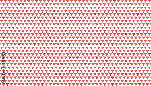 Red and white triangular geometric abstract background. Vector illustration in eps 10 with triangles for wall decoration, cover, brochure and business.