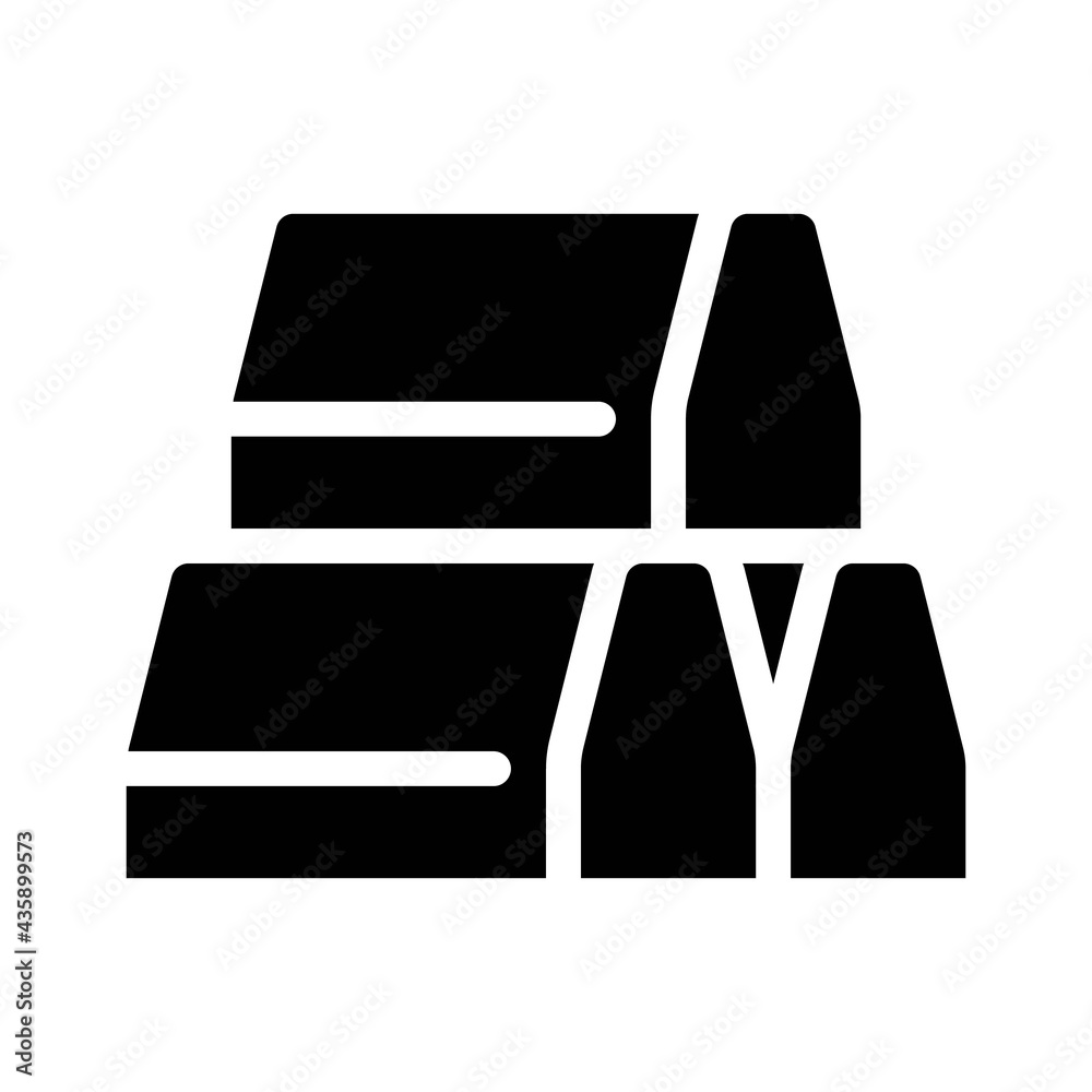 curbs building material glyph icon vector. curbs building material sign. isolated contour symbol black illustration curbs building material glyph icon vector. curbs building material sign. isolated contour symbol black illustration