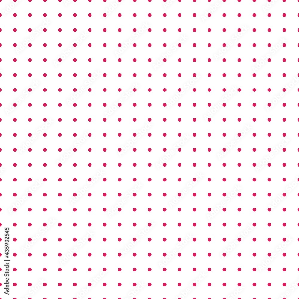 Pink and white Polka Dot seamless pattern. Vector background. Pink and white Polka Dot seamless pattern. Vector background.