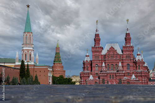 View of the museum on red square