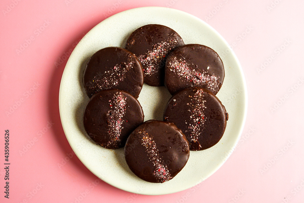 Chocolate peppermint cookies Chocolate peppermint cookies