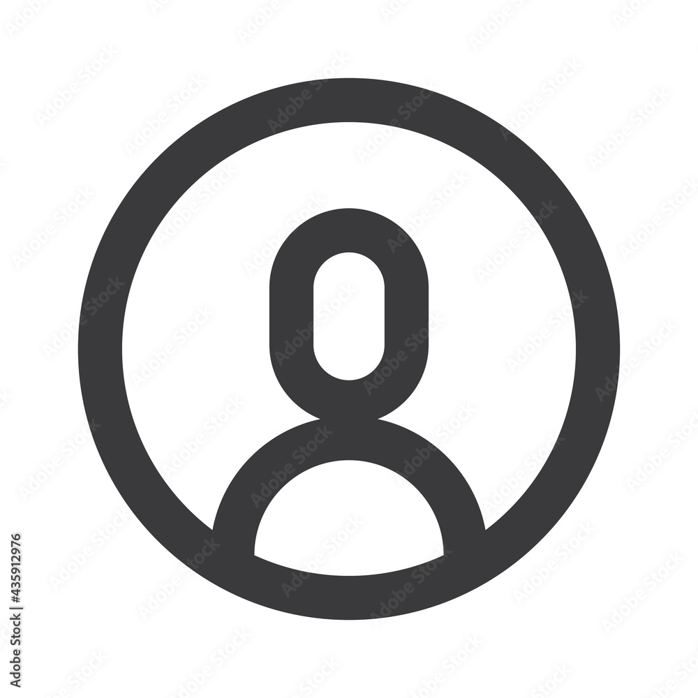 User icon. Human person symbol. Avatar log in vector sign User icon. Human person symbol. Avatar log in vector sign