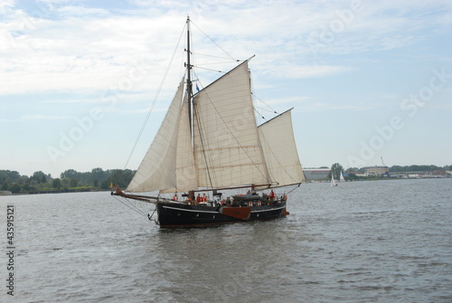 historisches Segelboot bei der Hansesail Rostock