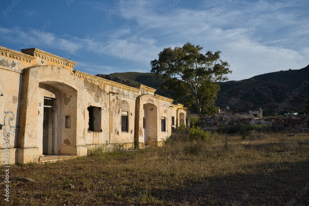 Old gold mines of Rodalquilar, Almeria province, Cabo de Gata Natural Park, Spain.