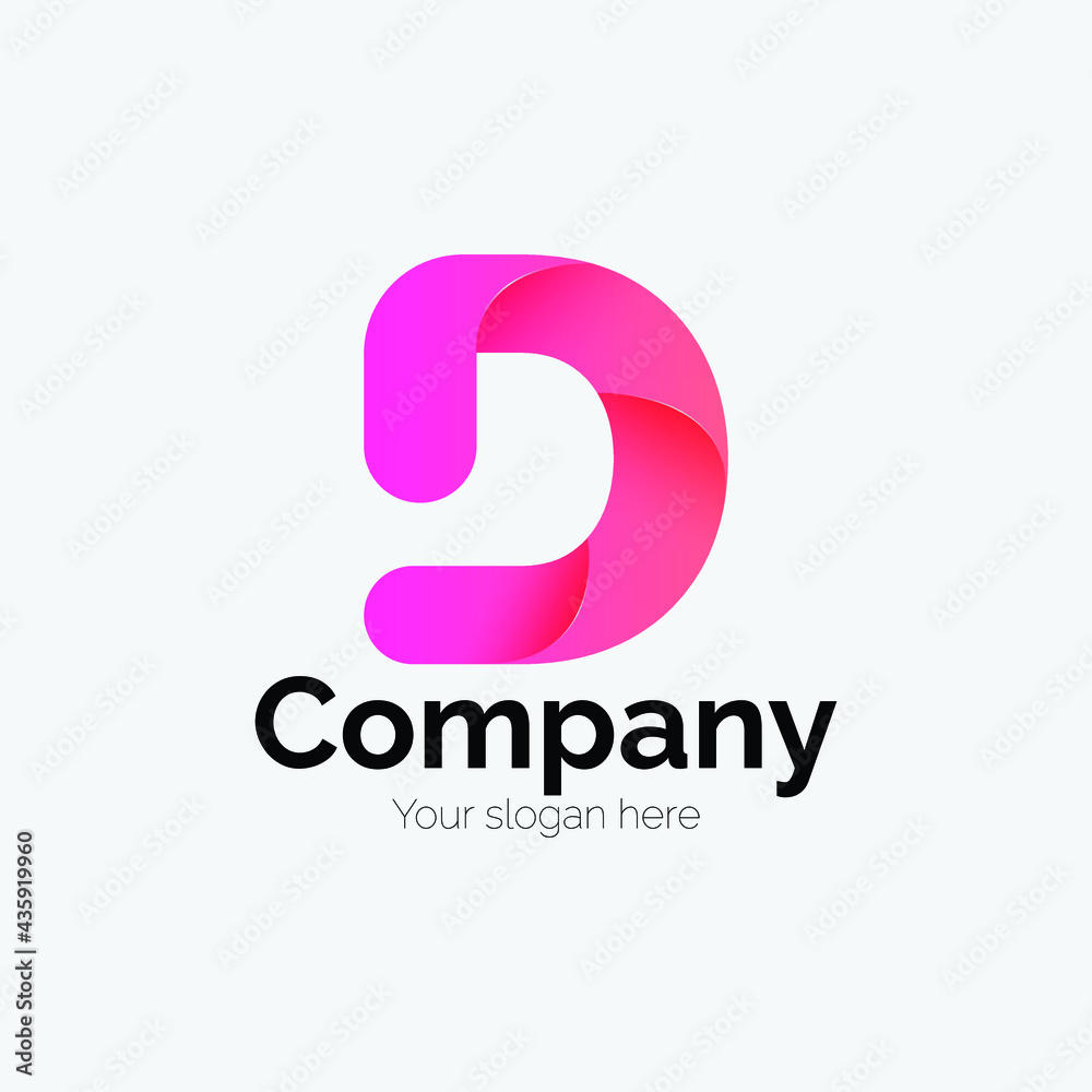 Letter D logo, Pink gradient, D company, Company template, logotype, modern, Symbolic, Typography, Logodesign, Business logo, Letter Letter D logo, Pink gradient, D company, Company template, logotype, modern, Symbolic, Typography, Logodesign, Business logo, Letter