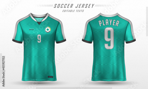 Soccer jersey template sport t shirt design