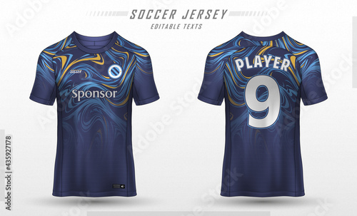 Soccer jersey template sport t shirt design