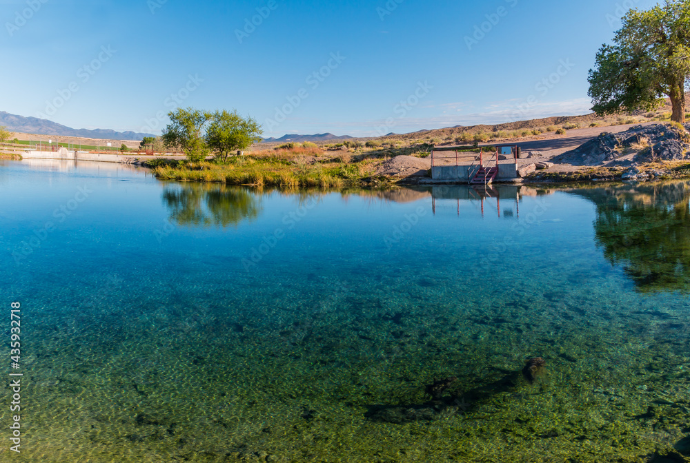 The Clear Water of Panaca Warm Springs, Panaca, Nevada, USA