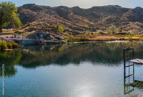 The Clear Water of Panaca Warm Springs  Panaca  Nevada  USA