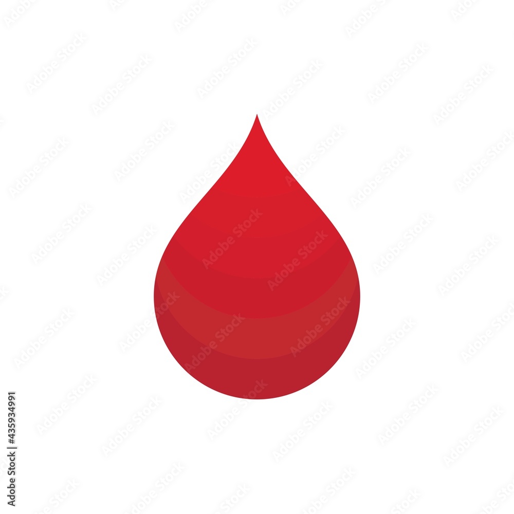 Blood illustration logo Blood illustration logo