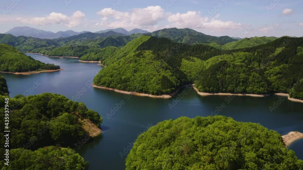 新緑の湖 新緑の湖