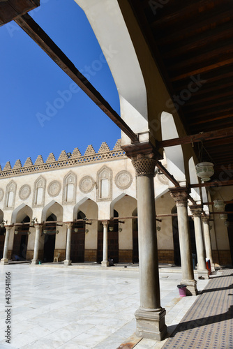 Al Azhar Mosque courtyard - Cairo, Egypt photo