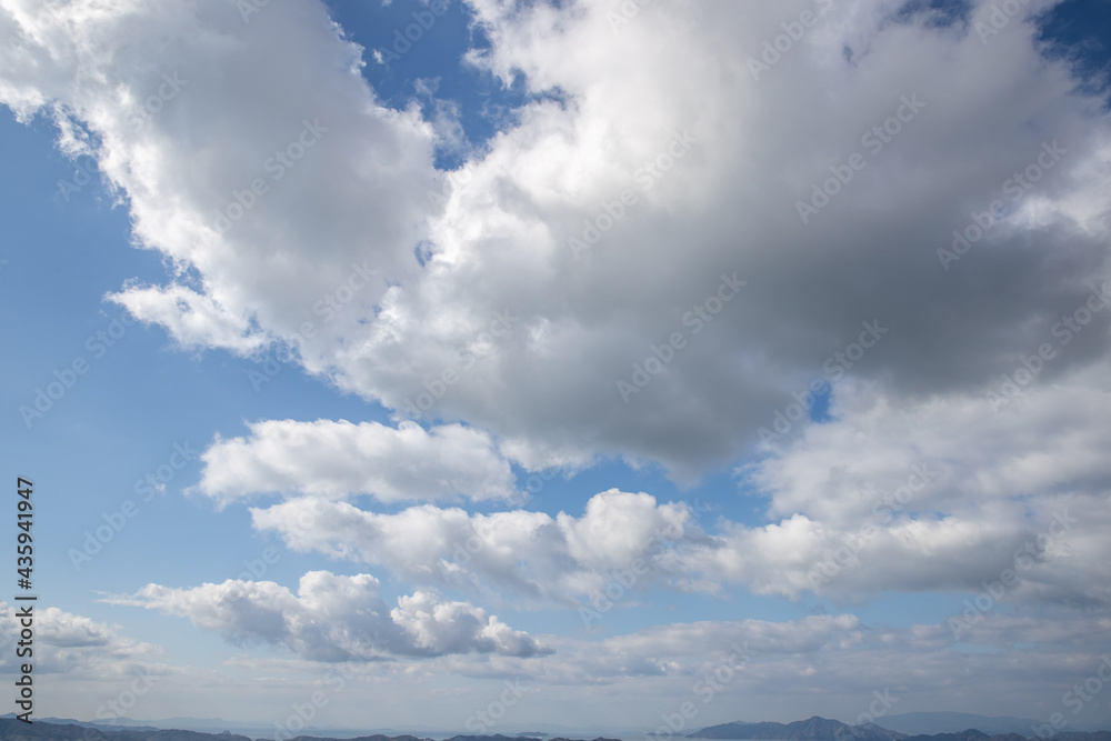 青空と雲