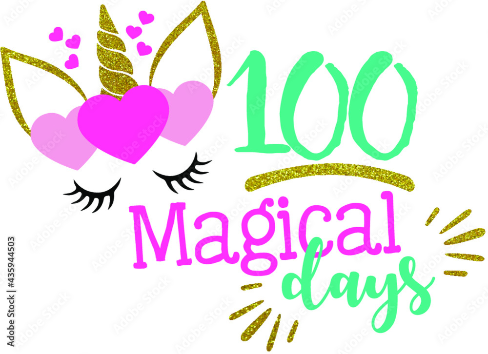 Obraz premium 100 days