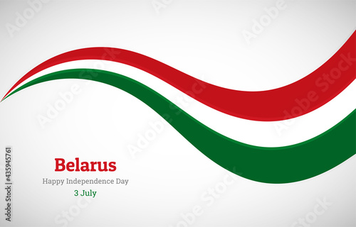Abstract shiny Belarus wavy flag background. Happy independence day of Belarus with creative vector illustration Free Download Abstract shiny Belarus wavy flag background. Happy independence day of Belarus with creative vector illustration - GFXLoad