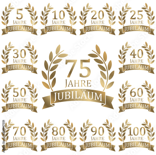 laurel wreath collection for jubilee years © picoStudio