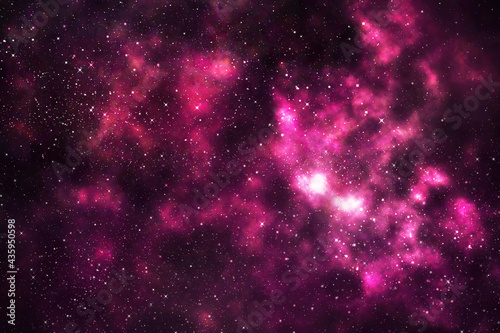Wallpaper Mural Galaxy with stars and space background. backdrop illustration	 Torontodigital.ca