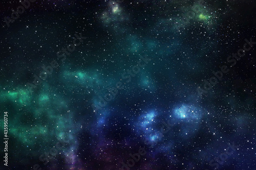 Galaxy with stars and space background. backdrop illustration 