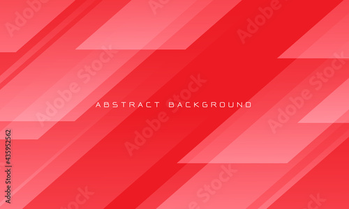 Abstract red tone geometric design modern futuristic background vector illustration.