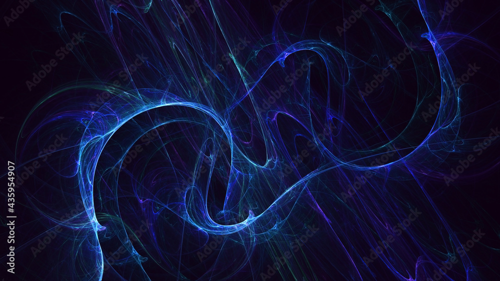 3D rendering abstract multicolor fractal light background 3D rendering abstract multicolor fractal light background