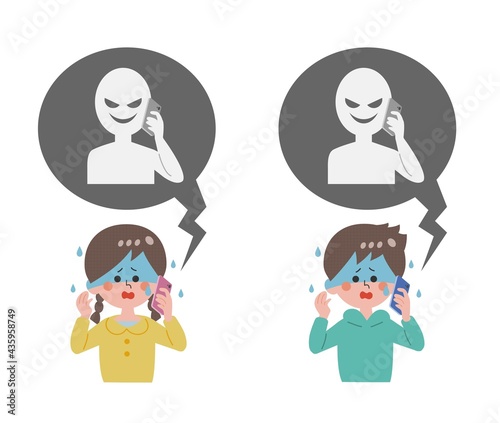 The bad guy is calling the child_01