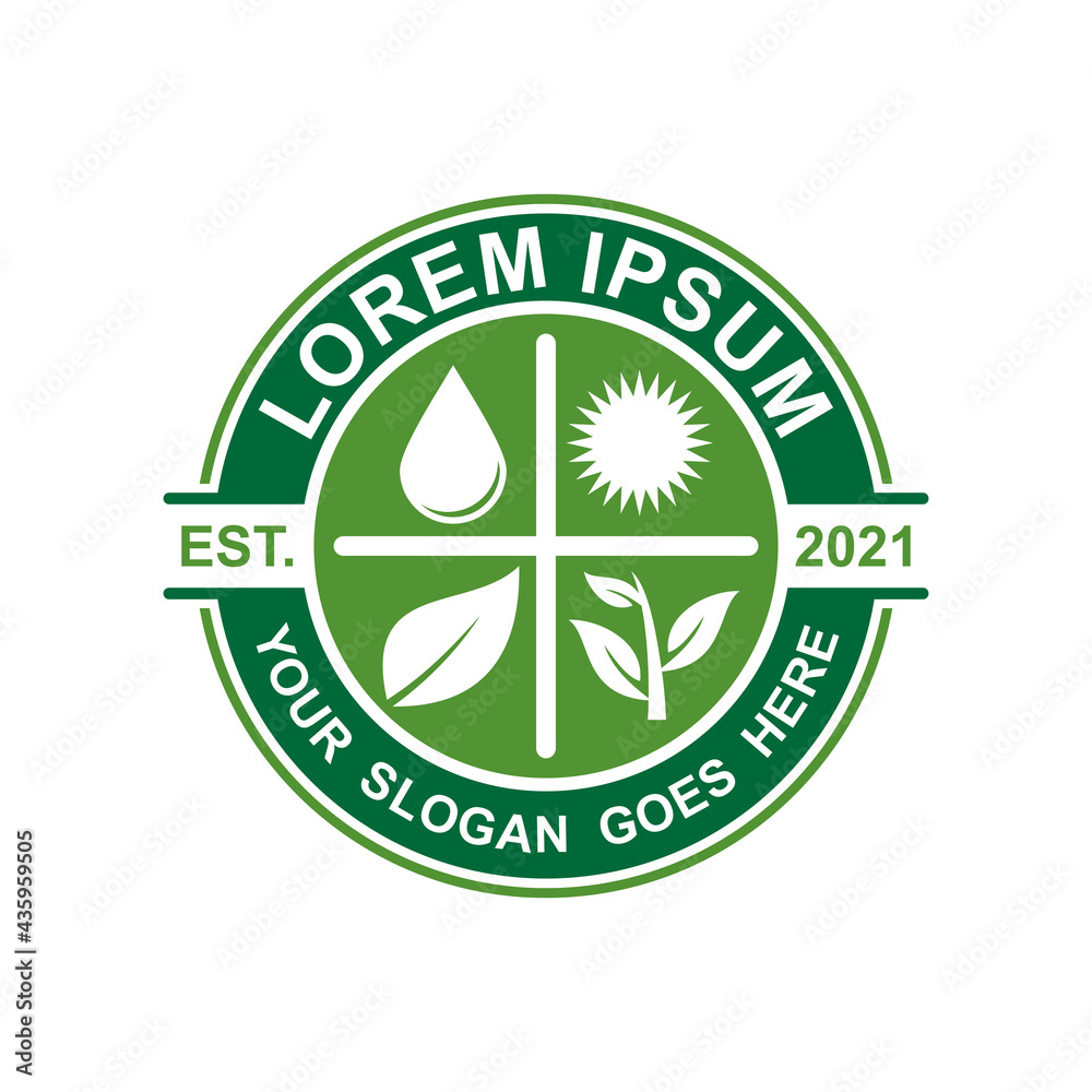 nature logo , farm logo vector nature logo , farm logo vector