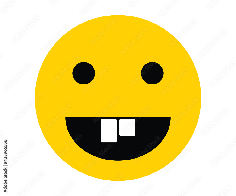 yellow emoji smile face with teeth yellow emoji smile face with teeth