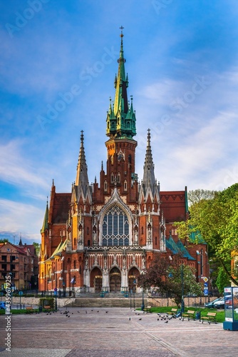 Fototapeta Naklejka Na Ścianę i Meble -  Kościół Świętego Józefa na rynku podgórskim w Krakowie