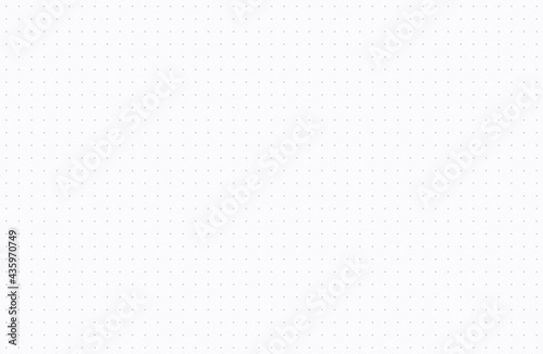 Dotted grid paper background texture, seamless repeat pattern Fototapet