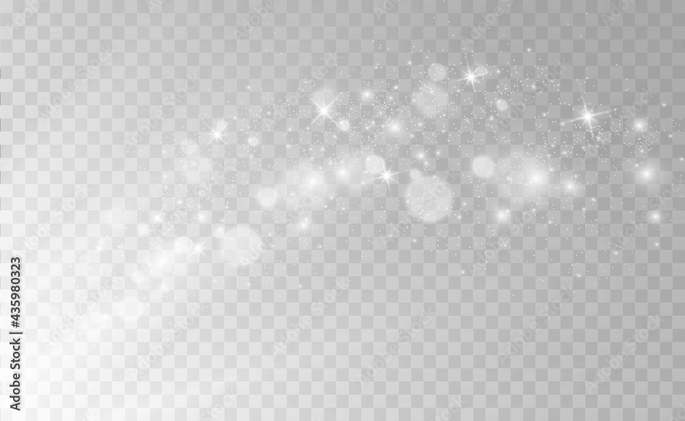 Beautiful sparks shine with special light. Vector sparkles on a transparent background. Christmas abstract pattern. A beautiful illustration for the postcard. The background for the image. Luminaries. Beautiful sparks shine with special light. Vector sparkles on a transparent background. Christmas abstract pattern. A beautiful illustration for the postcard. The background for the image. Luminaries.