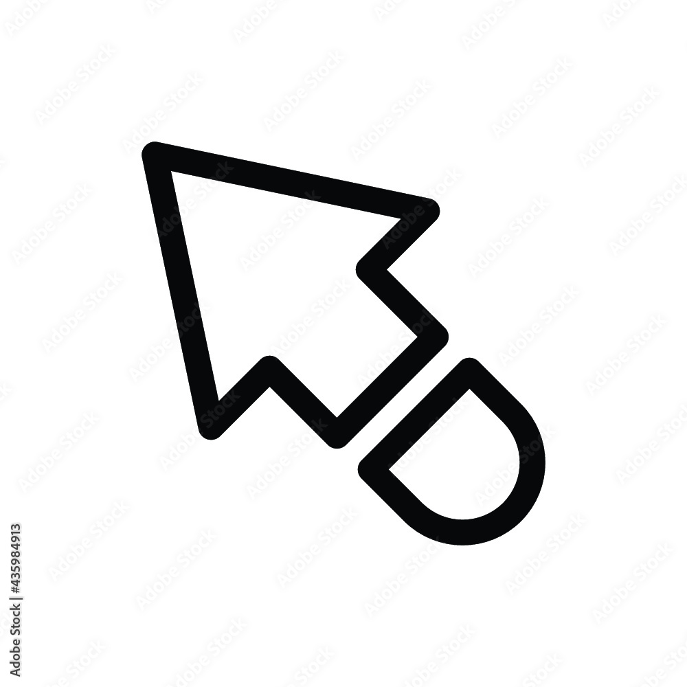 Up left arrow icon Up left arrow icon