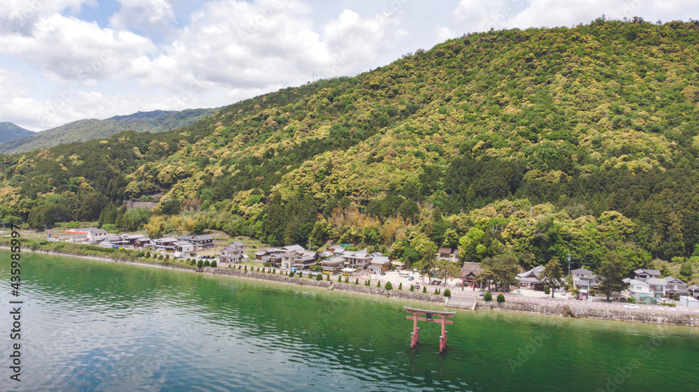 白鬚神社の鳥居, 琵琶湖 白鬚神社の鳥居, 琵琶湖