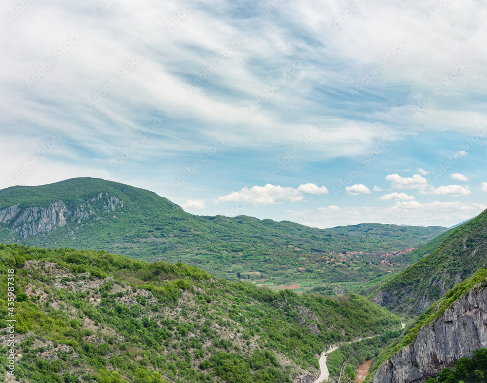 Sicevo gorge (Sićevačka klisura), a canyon near the city of Nis