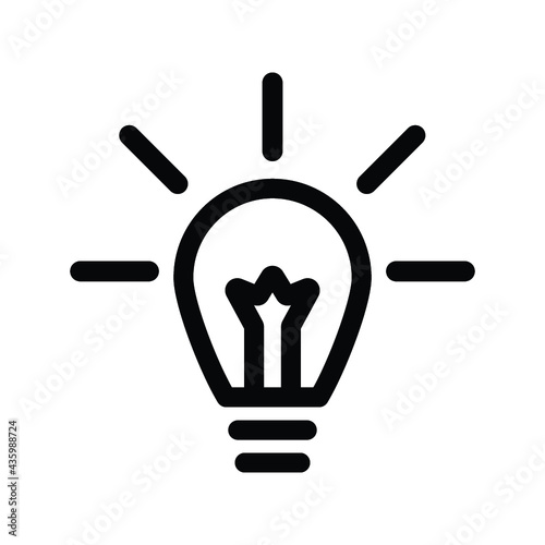Bulb, idea icon