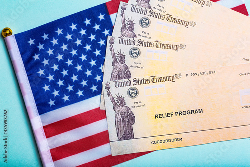 Obraz na plátně USA dollars background
