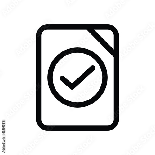 Valid Document Icon