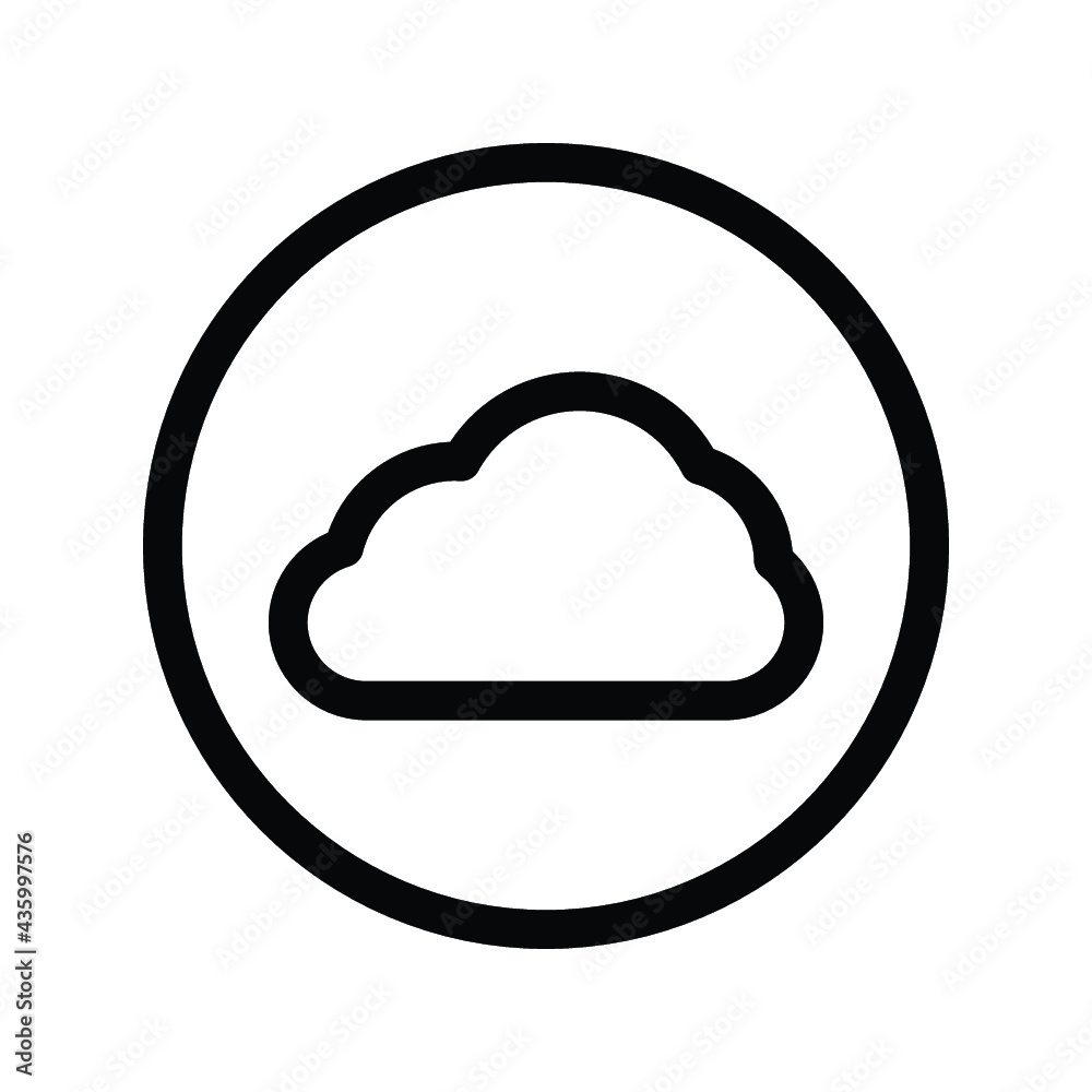 Cloud, storage icon Cloud, storage icon