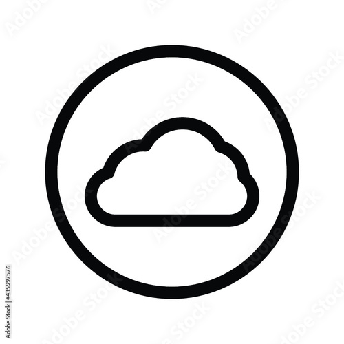 Cloud, storage icon